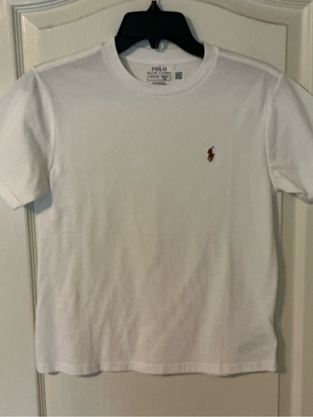 Polo by Ralph Lauren Kid’s White Short Sleeve T-Shirt Size Medium (10-12)